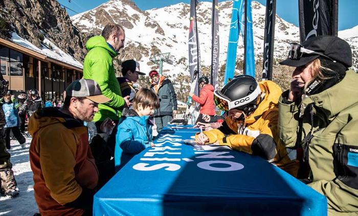 Freeride World Tour Event village