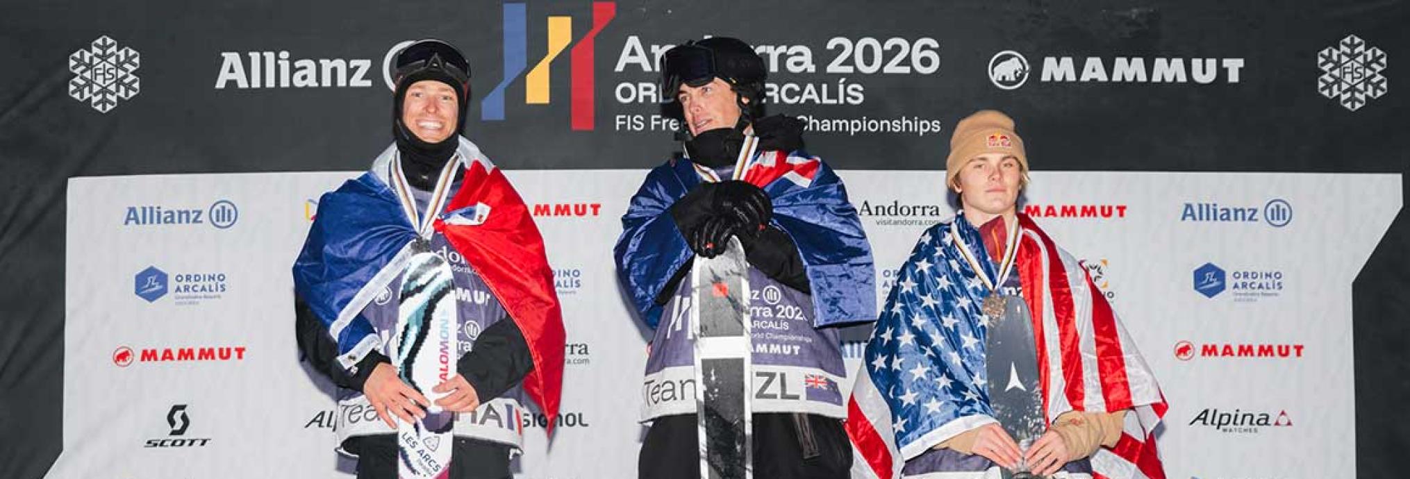 Podio freeride world tour 