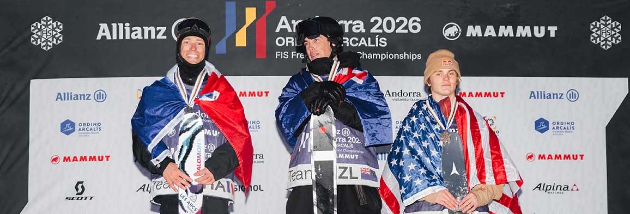 Podio freeride world tour 