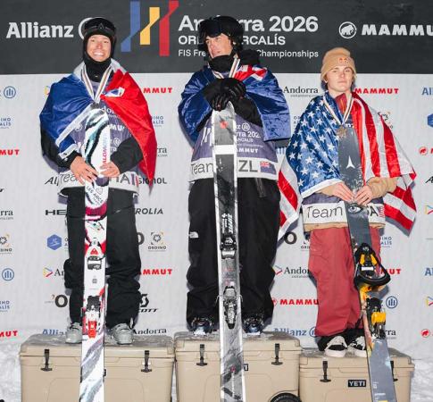 Podio freeride world tour 